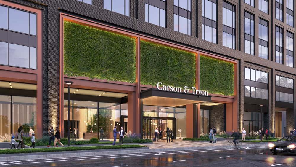 Carson & Tryon Tryon St Entrance (Dec 2023)